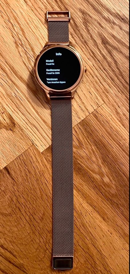 Fossil Damen Smartwatch 5e 2305 Roségold NEUWERTIG in Hamburg