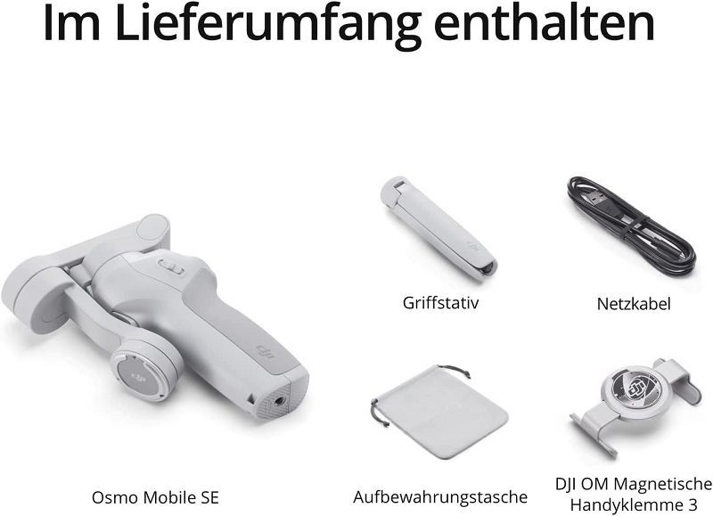 Fachhändler: OSMO Mobile SE Smartphone-Gimbal, 3-Achsen-Stabilisi in Mönchengladbach