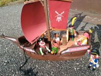 Playmobil Piratenschiff - mit einigen Piraten / Figuren / Zubehör Hamburg - Bergedorf Vorschau