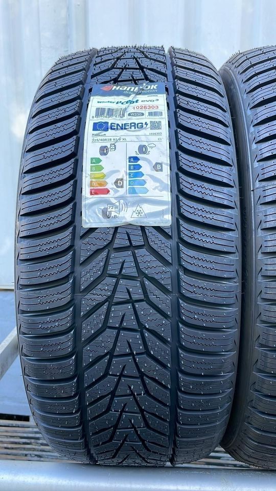 4x NEUE Hankook  Winterreifen 225 40 R18 92V XL Inklusive Montage in Bonn