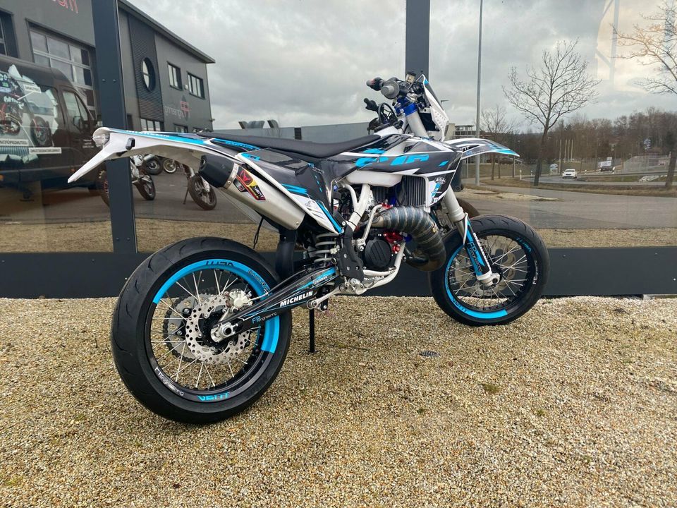 Vent 125 2-Takt Supermoto SM EXC A1 12 PS, ex HM Moto FP-Spezial in Wiesau