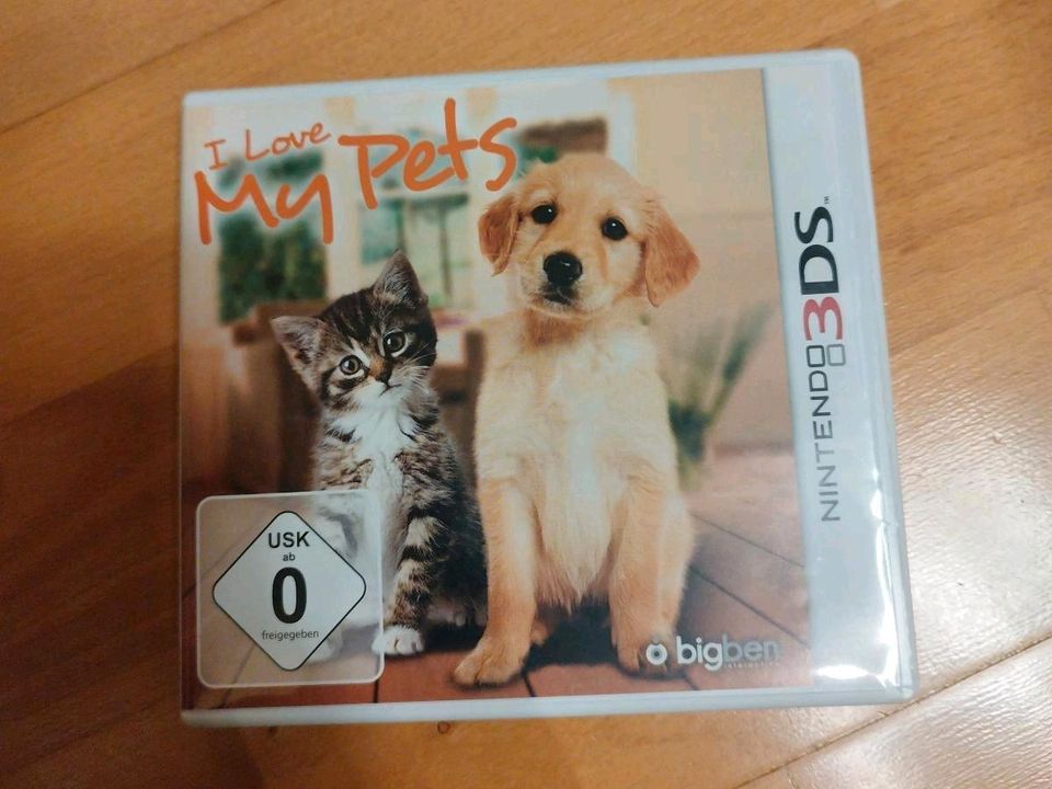 Hunde & Katzen Nintendo 3DS Spiele, USK 0 in Aindling