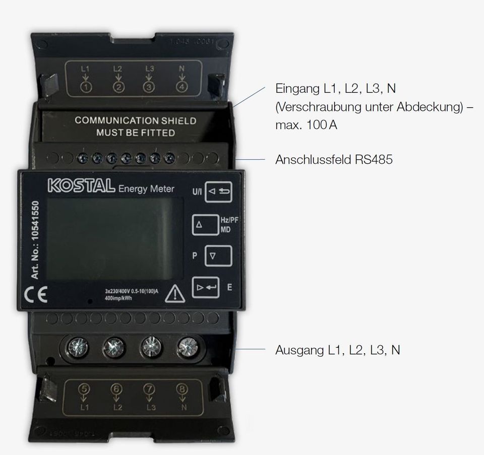 KOSTAL Energy Meter Series P - 3 Phasen - Nr.10541550 in Leipzig