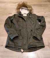 Winterjacke in khaki, Kapuze mit Pelz, Only, Gr. S Bayern - Teunz Vorschau