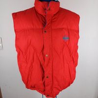 Wende Weste Daunen vintage 90er blau rot Gr.L/XL Oldschool Bomber Mecklenburg-Vorpommern - Neubrandenburg Vorschau