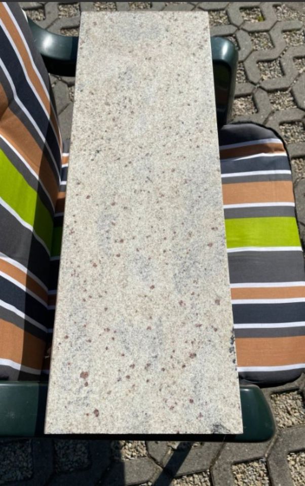 Granitplatte 60x20x2 cm poliert in Biesenthal