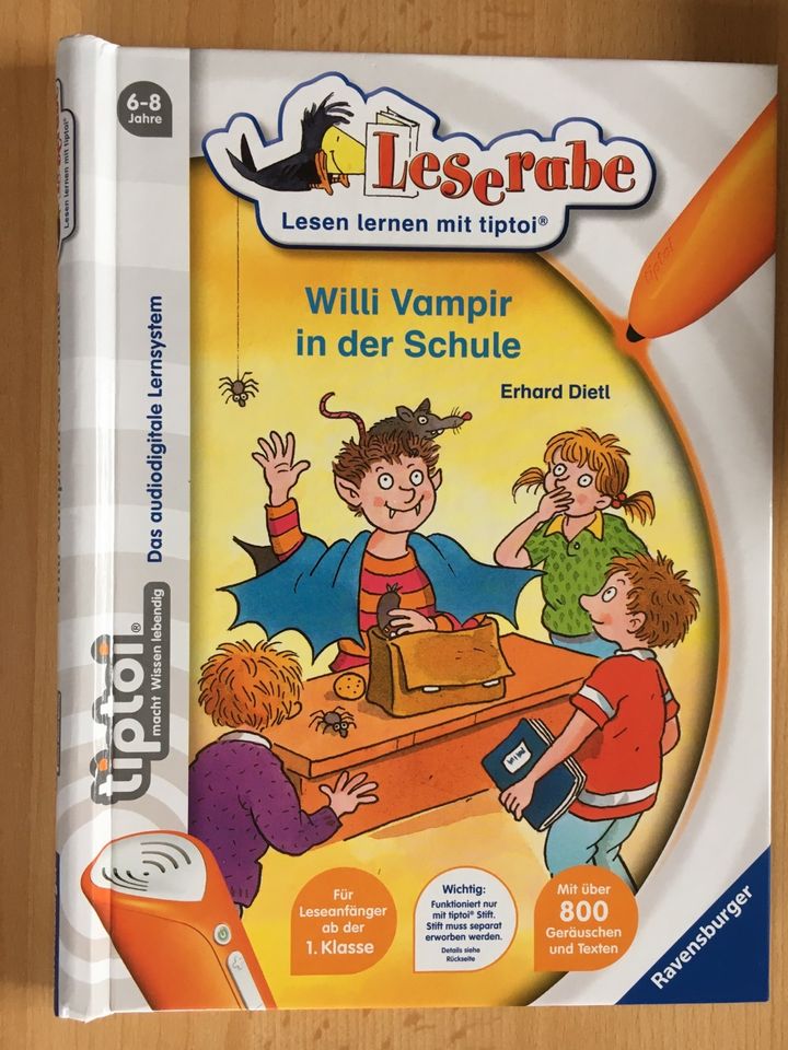 Tiptoi-Buch "Willi Vampir in der Schule" (TOP) in Alfeld (Leine)