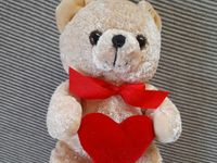 Valentinstagsgeschenk ❣️ Teddybär Kuschelbär Deko Herz Plüschtier Bayern - Strullendorf Vorschau