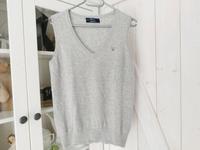 Gant Pullunder S 36 grau 100% Schurwolle Pullover Pulli Wolle Nordrhein-Westfalen - Herford Vorschau