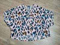 Shein Bluse M oversized leopard animalprint rosa schwarz türkis Niedersachsen - Weyhe Vorschau