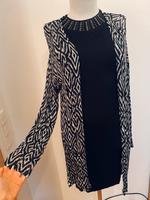 Cardigan schwarz weiß Leo Strick Gr. S NEU Bayern - Freystadt Vorschau