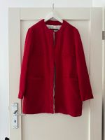 Zara Damen Blazer Jacke rot Tweed Gr. L 40 elegant Hamburg-Nord - Hamburg Groß Borstel Vorschau