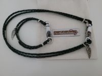 SCHMUCKSET KETTE & ARMBAND Engelsgeflüster gesäumtes Nappaleder Wuppertal - Elberfeld Vorschau