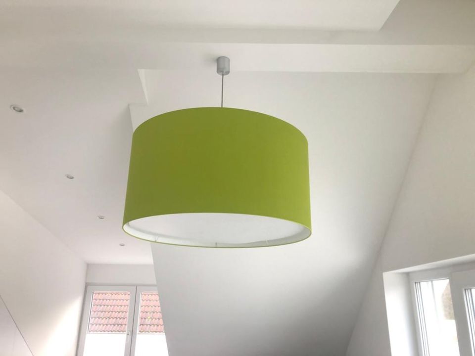 Große designer Lampe  Hängelampe / Pendelleuchte grün in Darmstadt