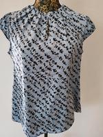 Comma Bluse Top Gr. 38 hellblau Muster Bayern - Ingolstadt Vorschau