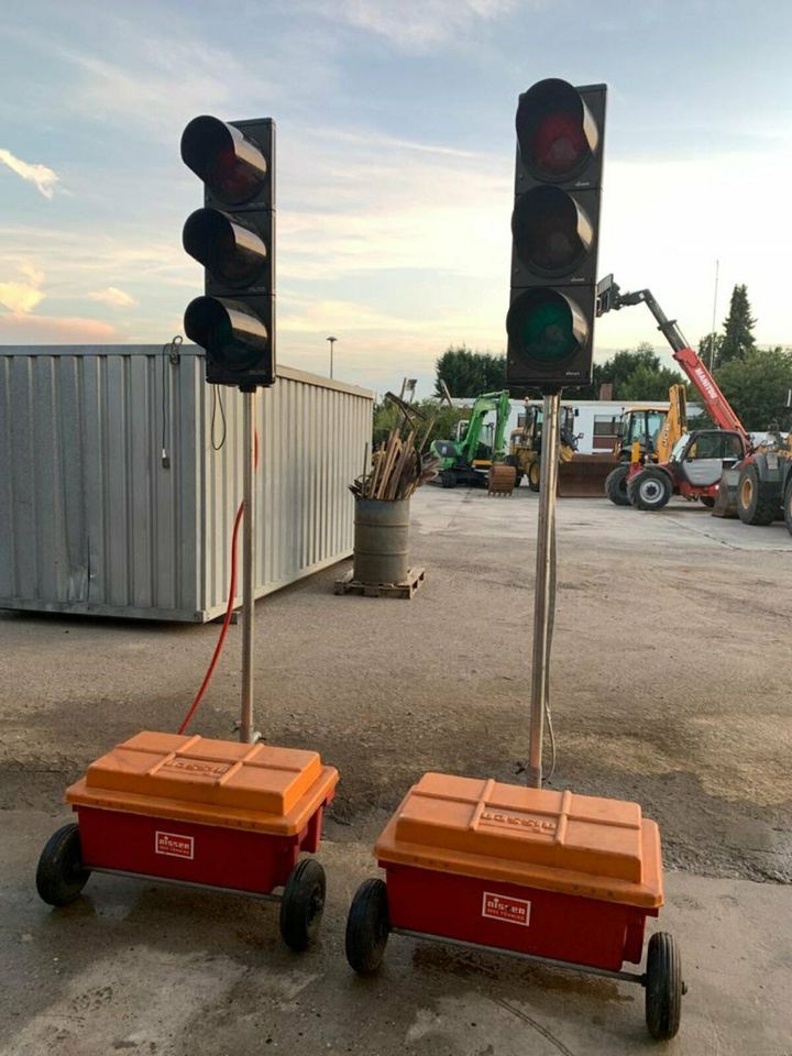 Baustellenampel-Mobile Ampelanlage Nissen in Speyer