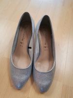 Schuhe, Absatz 6,5 cm, silber Hessen - Kassel Vorschau