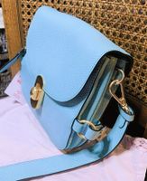 Coccinelle Tasche crossbody Minibag hell blau gold incl Dustbag Saarland - St. Ingbert Vorschau