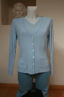 Concept Twin-Set S 36 hellblau Viskose Cardigan Pullover Strick Saarland - Beckingen Vorschau