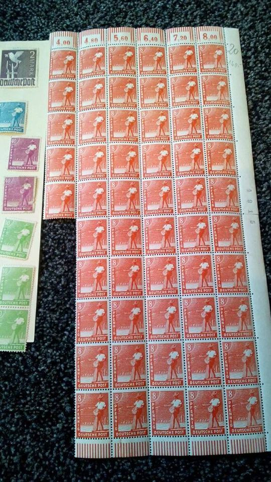 Briefmarken Deutsche Post alt postfrisch in Schwäbisch Gmünd