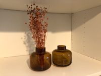 2x H&M Vase Deko braun mit Trockenblumen NEU westwing depot Nordrhein-Westfalen - Iserlohn Vorschau