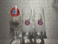 FC Bayern München Tassen Tasse  Glas Gläser tlw. 30 Jahre alt Niedersachsen - Gifhorn Vorschau