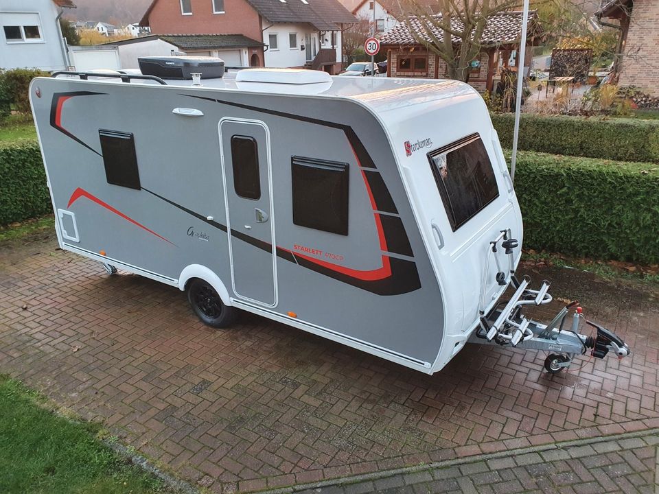 Wohnwagen Sterckeman 470CP Klimaanlage, Rundsitzgr. zu ver mieten in Hann. Münden