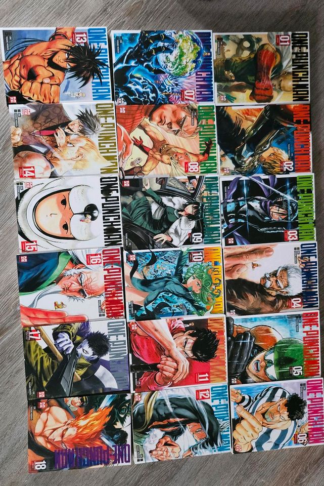 One-Punch Man Manga Deutsch 1-18 in Dobin am See