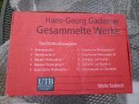 Hans-Georg Gadamer gesammelte Werke 10 Bände softcover Baden-Württemberg - Wolfegg Vorschau
