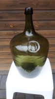 Demijohn grün Glasballon Weinballonflasche alt ca. 45 cmH + 25cmD Schleswig-Holstein - Norderstedt Vorschau