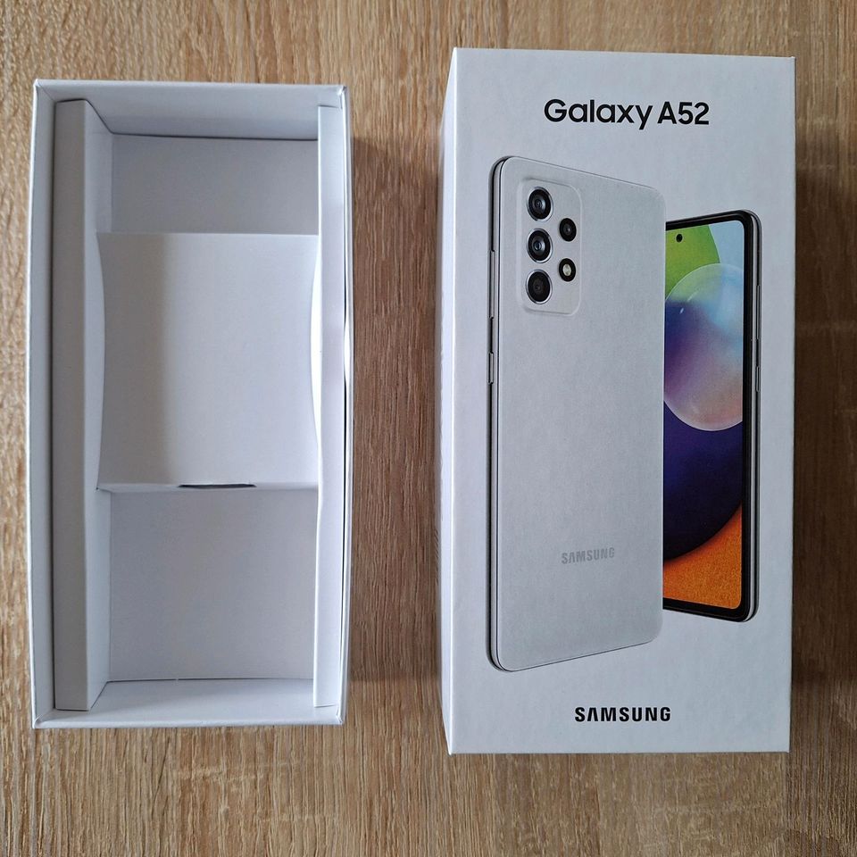 Samsung Galaxy A52 4G Smartphone, weiß - Android 14 in Ludwigshafen