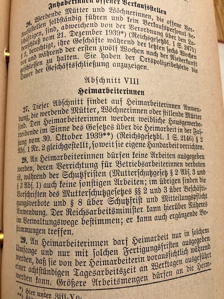 Gewerbeordnung Vintage antik Gesetz Beck Geschichte in Idstein