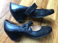 Schöne Pumps Gabor Leder schwarz Gr 6/39 Rheinland-Pfalz - Bruchmühlbach-Miesau Vorschau