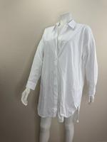 Zara weiß lange Hemdbluse Bluse M top Baumwolle Wandsbek - Hamburg Sasel Vorschau