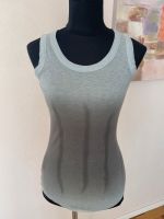 Stefanel Tanktop Top Rippshirt Grau batik Gr S NEU Bayern - Kleinheubach Vorschau