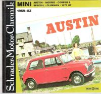 Austin Mini 1959-83 Schrader Motor Chronik Kostenloser Versand Niedersachsen - Syke Vorschau