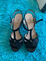 Peep Toes, High Heels, Pumps, Gr.38 schwarz, neuwertig Hessen - Einhausen Vorschau