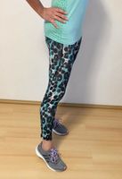 H & M SPORT HOSE 36 s Vintage y2k Retro leoprint laufen funktions Baden-Württemberg - Aichtal Vorschau