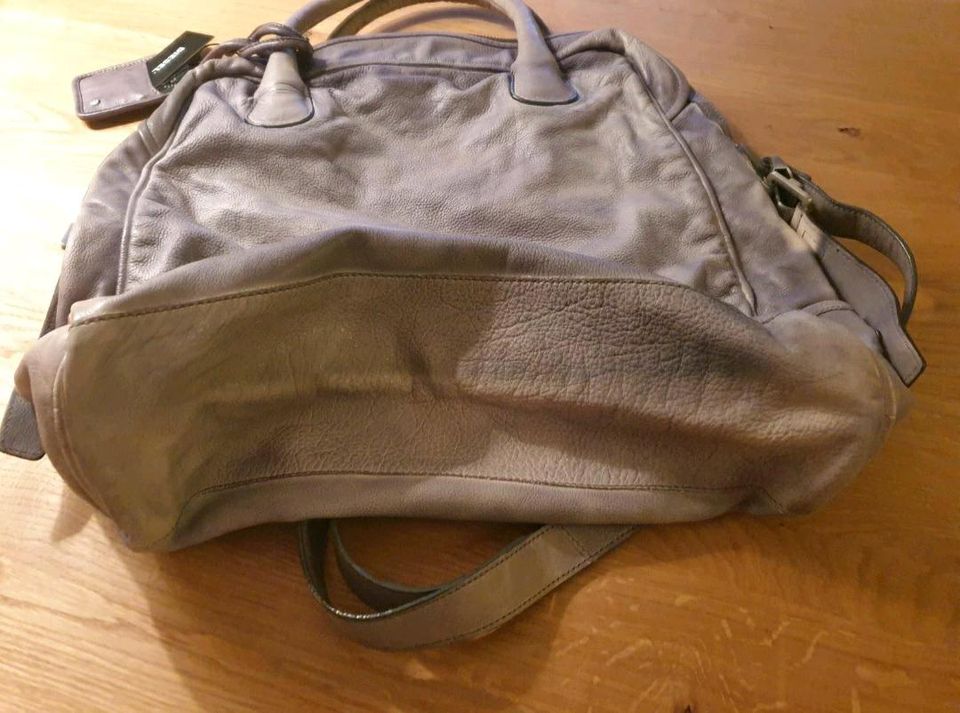 Diesel Ledertasche Weekender groß butterweiches Leder in St. Wendel