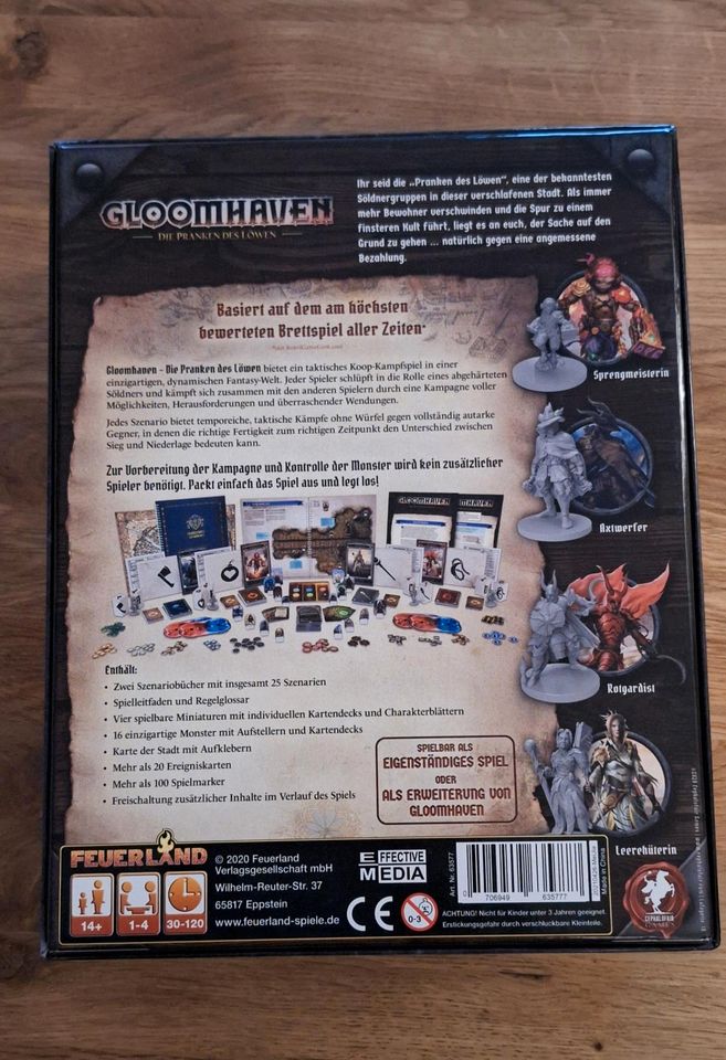 Gloomhaven Die Pranken des Löwen in Gimbsheim