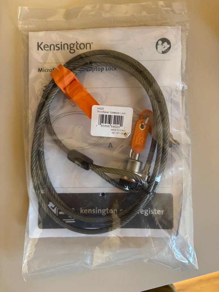 Kensington 64020 MicroSaver-Laptopschloss mit Schlüssel in Lich
