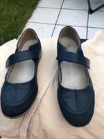 Lederschuhe Klettslipper Halbschuhe Ge. 41 blau Altona - Hamburg Lurup Vorschau