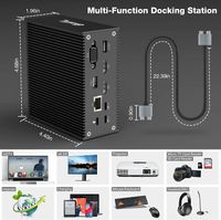 Dock Station, Tymyp USB C Docking Station 16 in 2-4K HDMI VGA-NEU Nordrhein-Westfalen - Ibbenbüren Vorschau