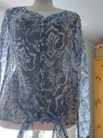 Bluse Comma Gr 36 hellblau zum Binden Niedersachsen - Hildesheim Vorschau