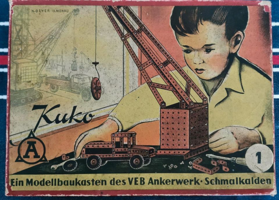 DDR Nostalgie / Kuko Modellbaukasten VEB Ankerwerk Schmalkalden in Erfurt