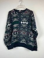Vintage Crazy Pattern Pullover - Retro Sweater-90s -Top - Gr. M-L Niedersachsen - Neuenhaus Vorschau