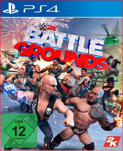 PS 4 WWE 2K Battlegrounds in Mittweida