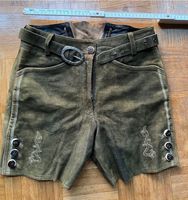 Kurze Trachten Lederhose für Mädels Gr. 36 echtes Leder Aubing-Lochhausen-Langwied - Aubing Vorschau