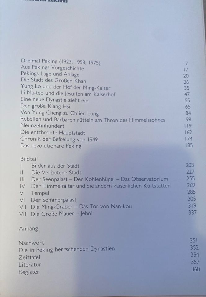 Wunderschöner Bildband PEKING in Berlin