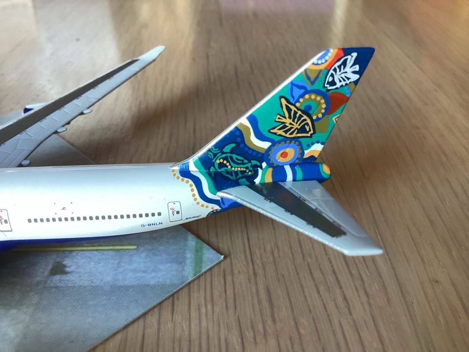 Herpa Wings British Airways Boeing 747-400 LIMITED EDITION! in Laufach